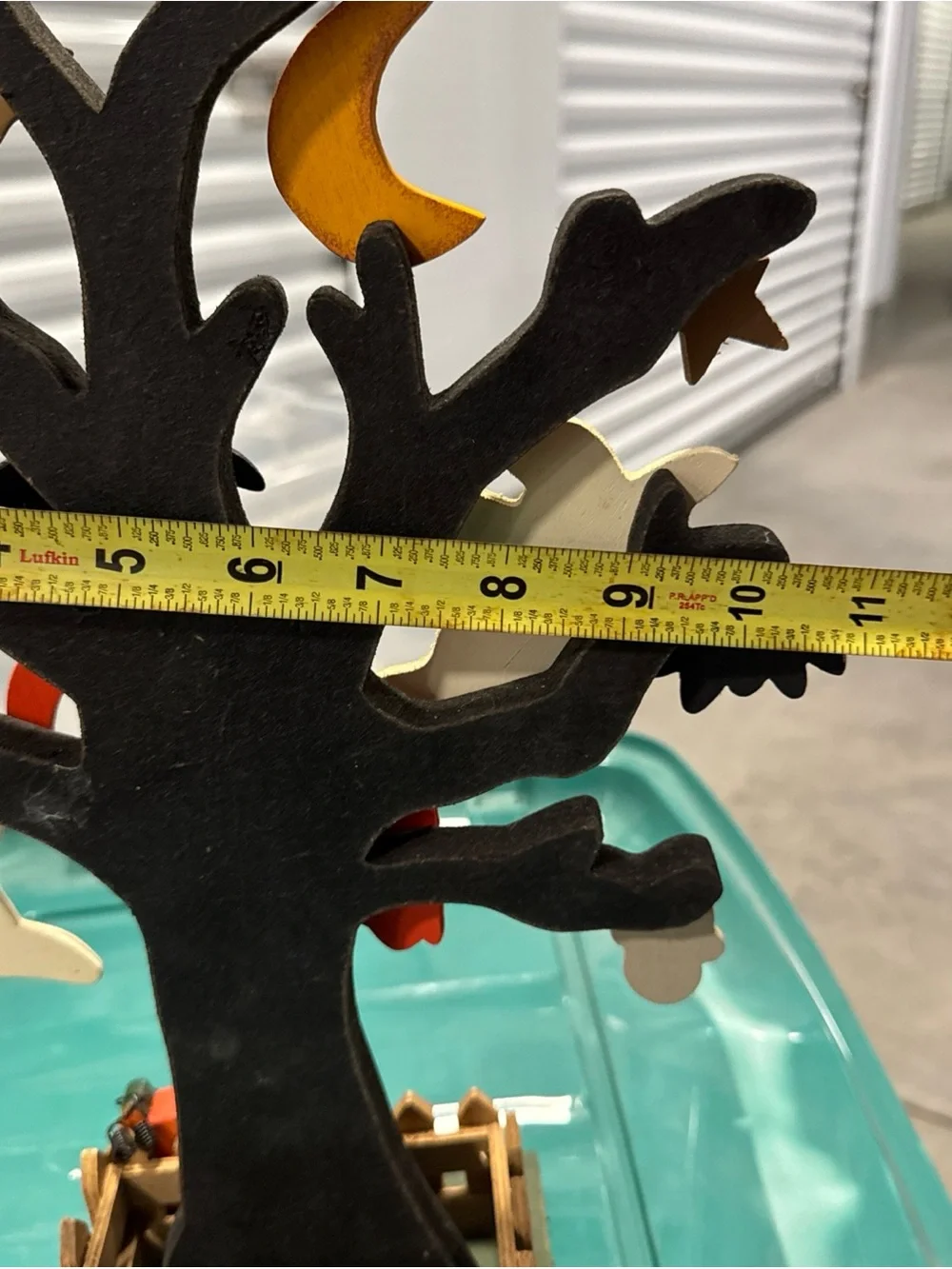 Target Halloween Boo Tree Decor - Black, Orange, Cream